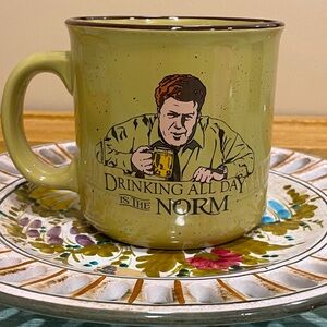 Cheers Coffee Mug Drinking All Day is the Norm 20 oz